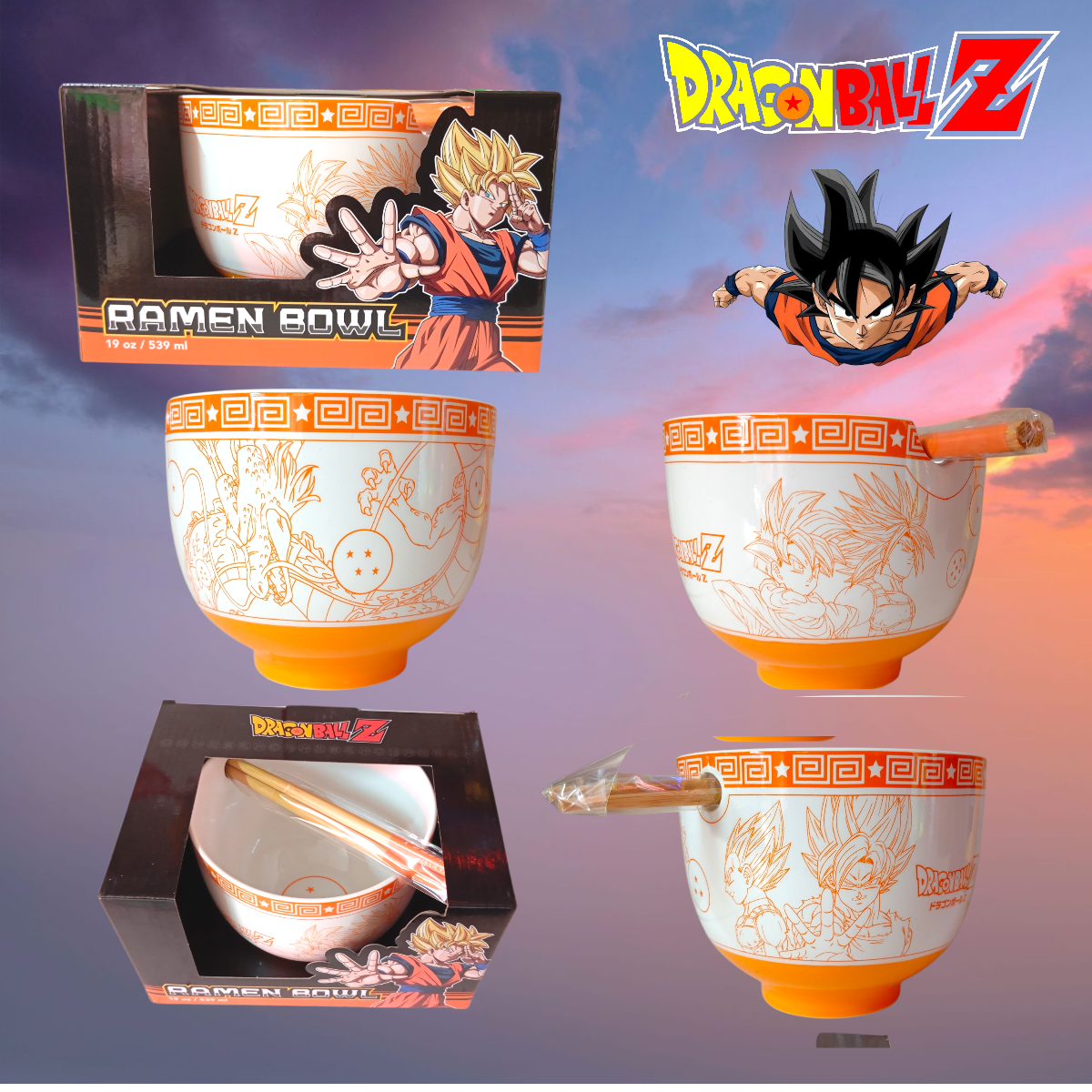 Bowl para ramen Dragon Ball