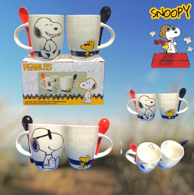 Tazas duo Snoopy